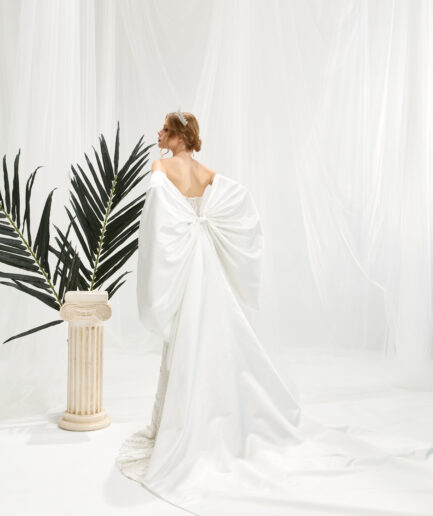 Elysia Balık / Dantelli / Kalp Yaka Gelinlik - SE2449