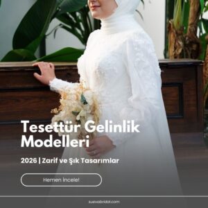 Tesettür Gelinlik Modelleri Zarif ve Modern Tasarımlar